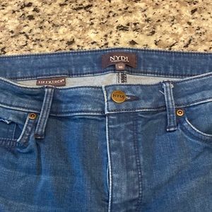 Not your daughters jeans, cropped wide leg jeans